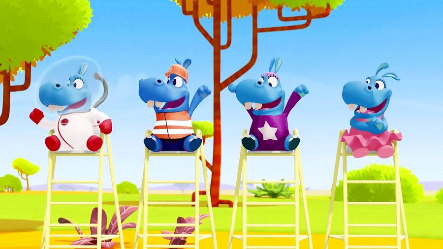 انیمیشن خانواده اسب آبی The Happos Family - فصل 2 قسمت 33